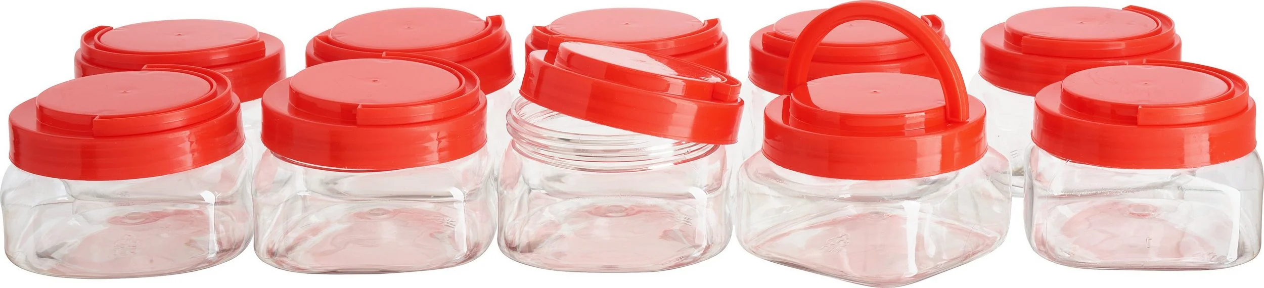 VBS XXL Aufbewahrungsbox 10er Set Kunststoff Ordnungsbox