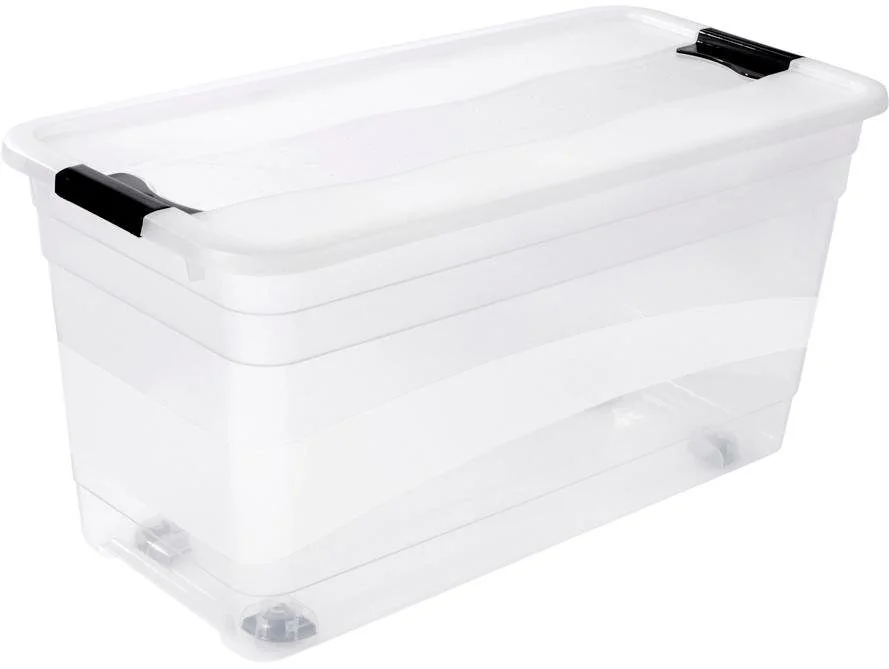 KEEEPER Organizer konrad Aufbewahrungsbox 83 L mit Rollen Deckel