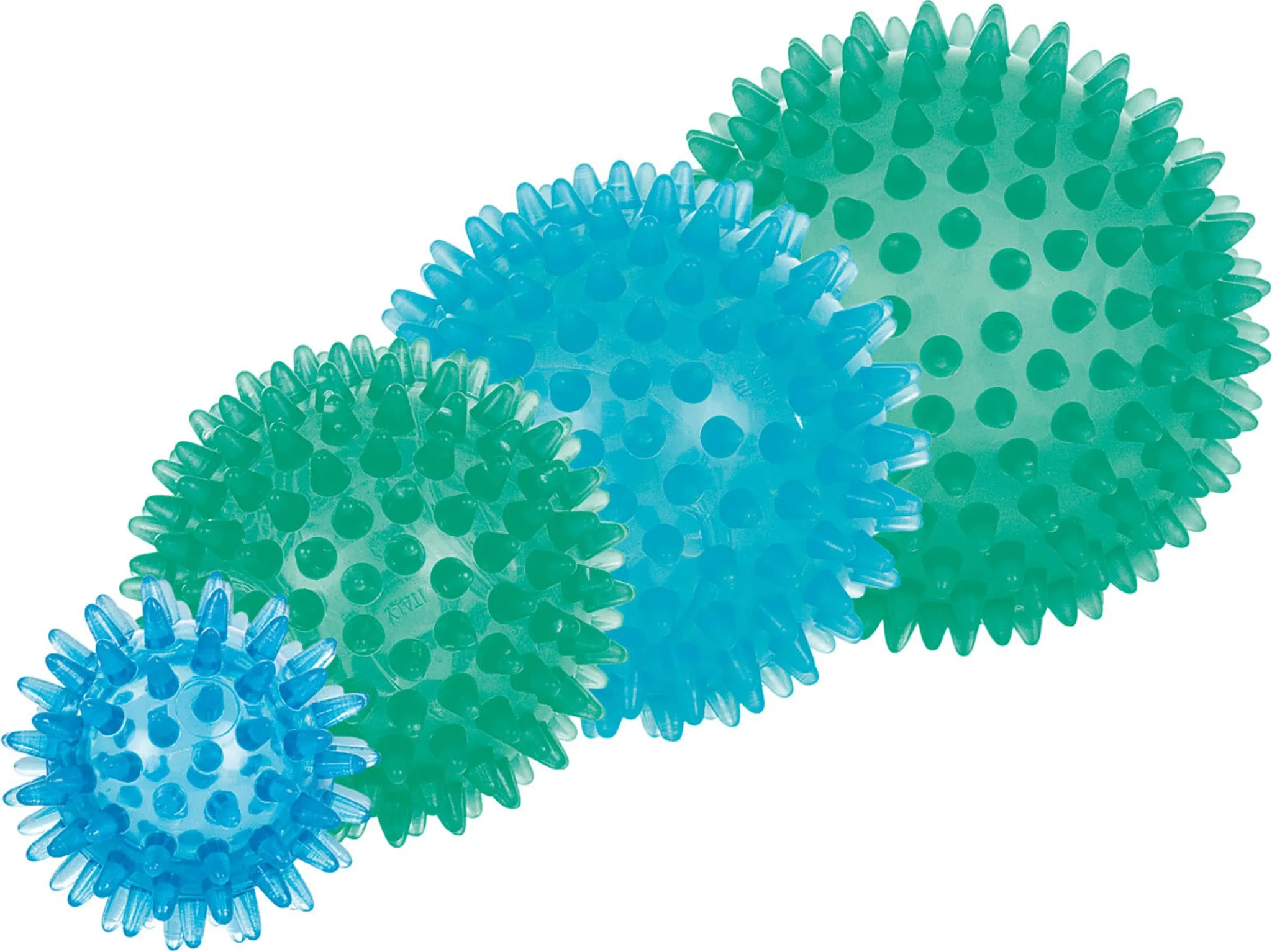 Sport-Tec Reflex-Ball Set – 4er-Set Massage- & Reflexzonenbälle