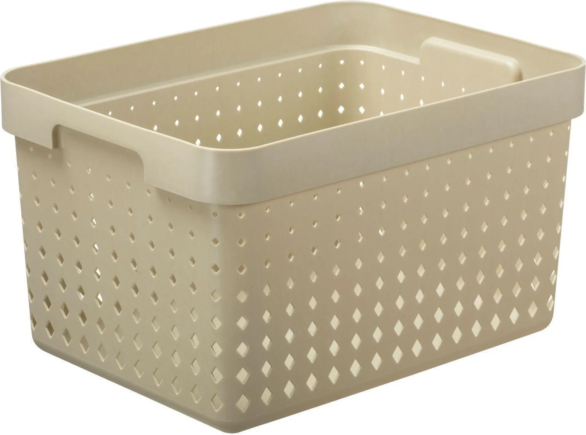 NHG Aufbewahrungskorb SEOUL BASKET L, PP, beige NHG Aufbewahrungskorb SEOUL BASKET L, PP, beige