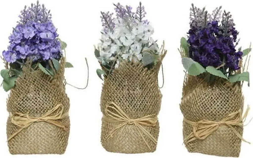 Kunstblumen Veilchen im Topf 17cm farbig 1 Stück Dekoration