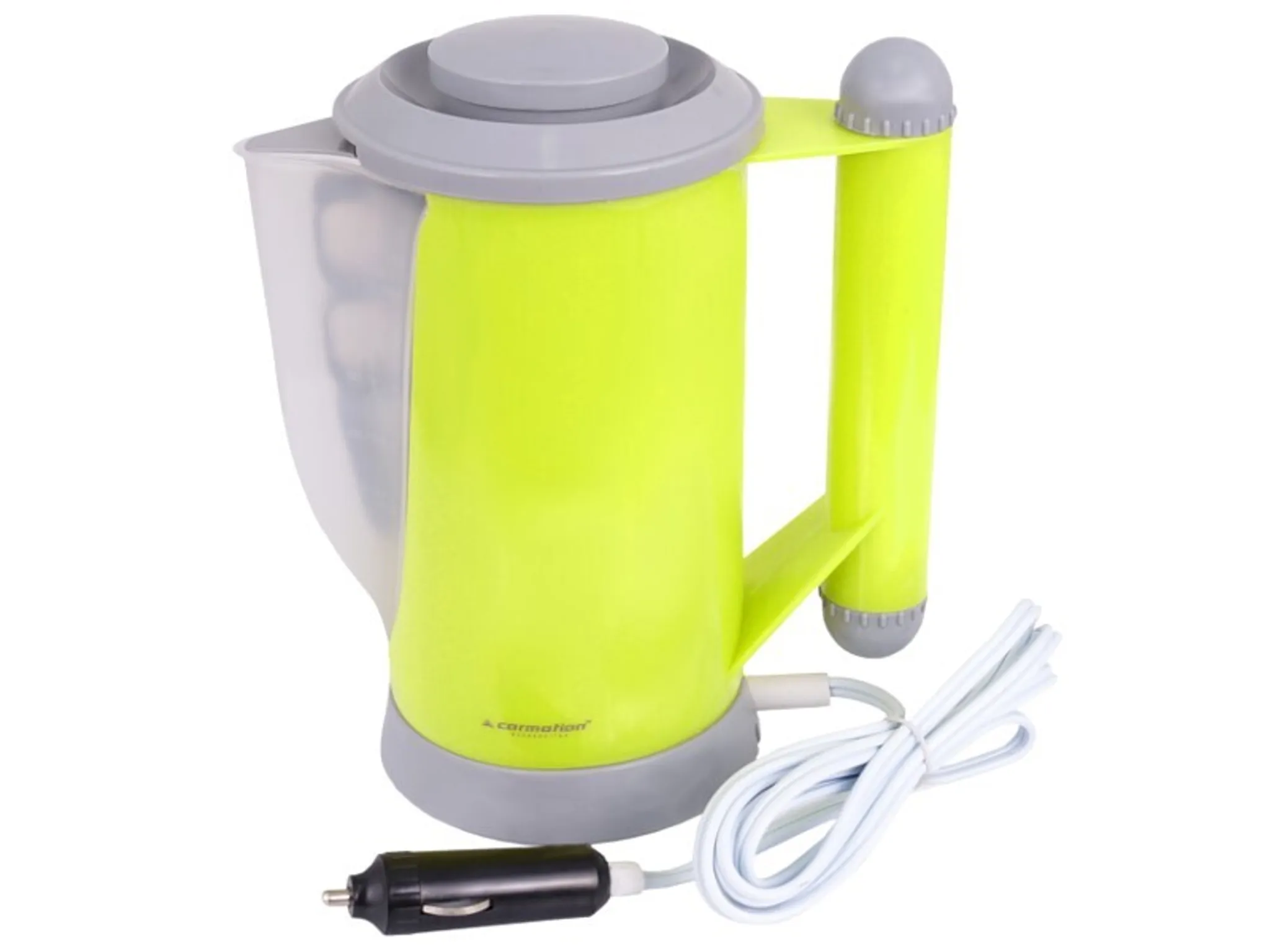 Autowasserkocher-Set für Wohnmobil – 0,7L mit Tassen, Besteck und Sieb