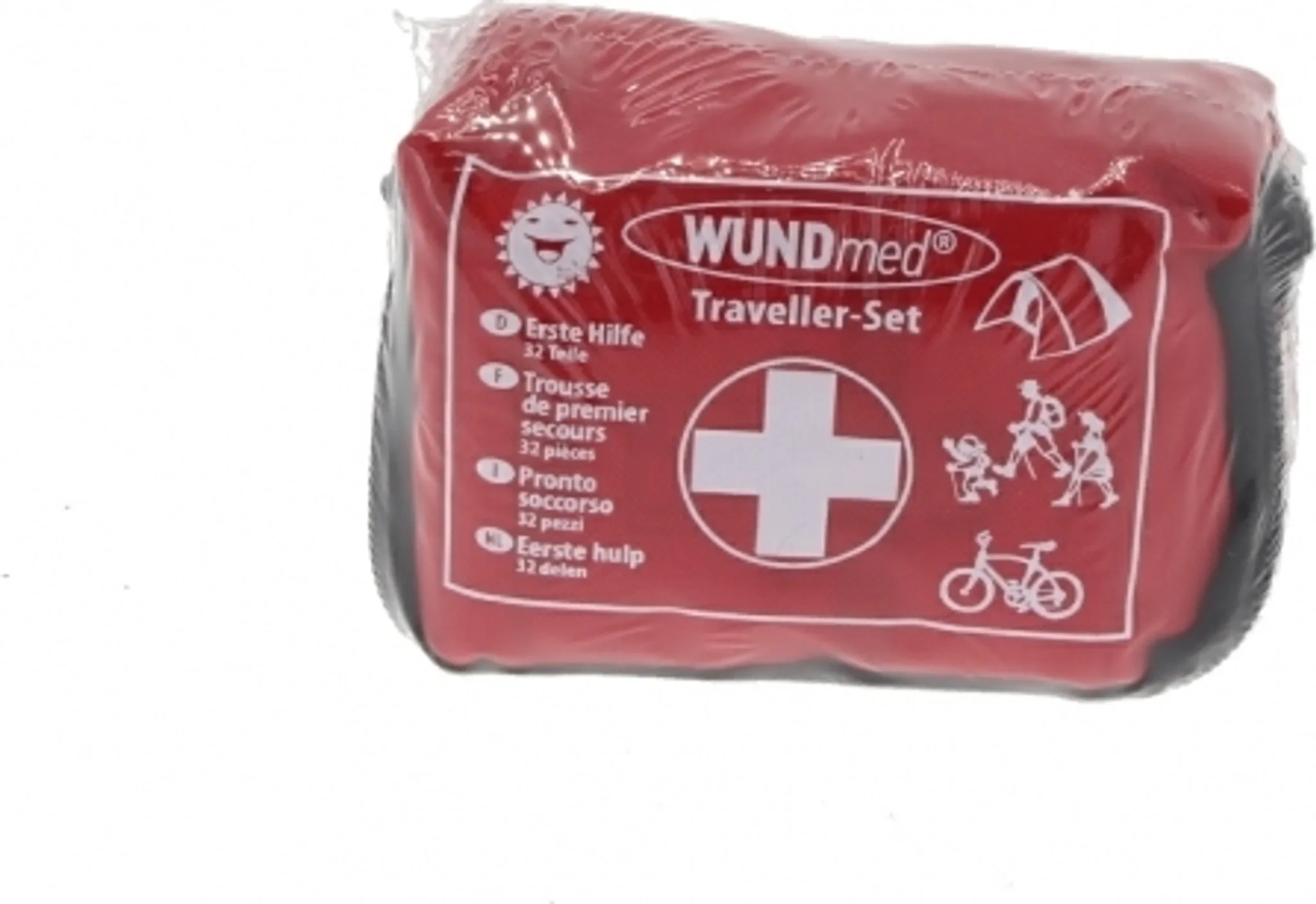WUNDmed Erste Hilfe Set 32-teilig – Kompaktes Traveller-Set mit Gürtelschlaufe WUNDmed Erste Hilfe Set 32-teilig – Kompaktes Traveller-Set mit Gürtelschlaufe