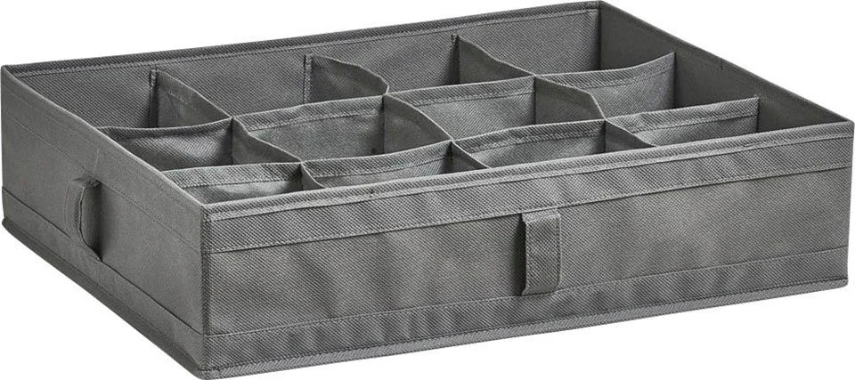 ZELLER PRESENT Organizer 12 Fächer faltbar Aufbewahrungsbox Wäsche